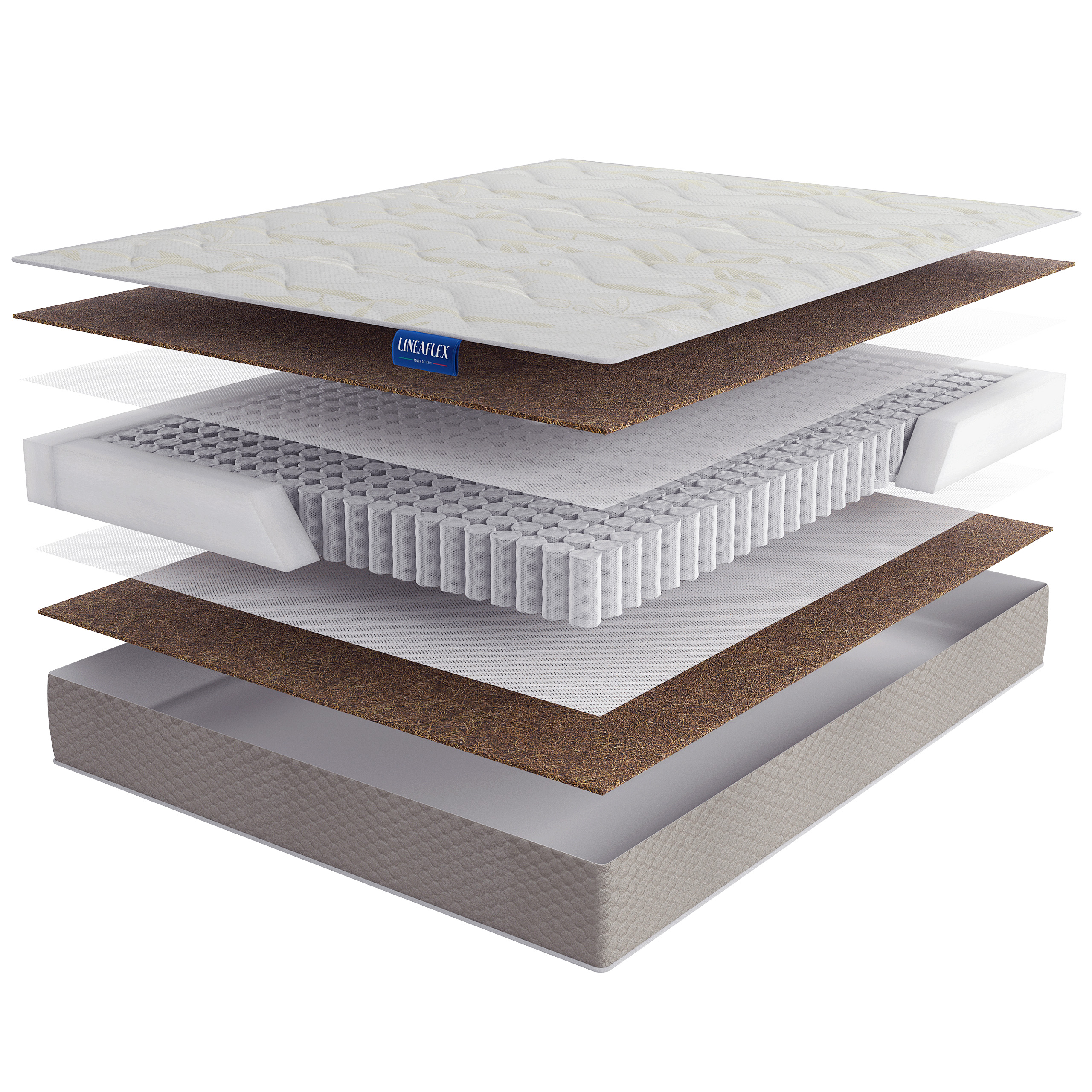 Ортопедический матрас Vilmary на основе блока независимых пружин 140x200