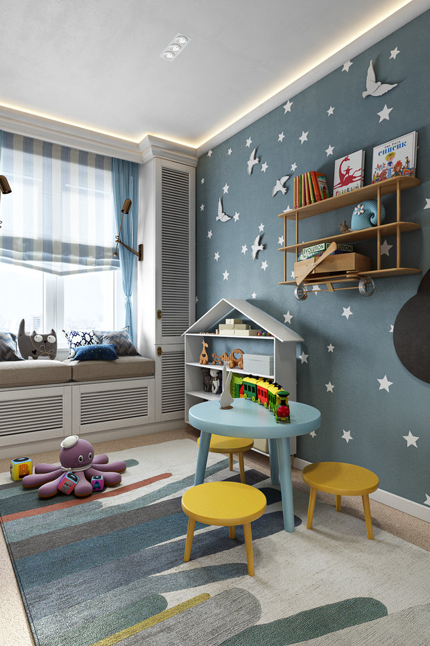 Фото из портфолио Квартира-Легенда для семейного проживания – фотографии дизайна интерьеров на INMYROOM