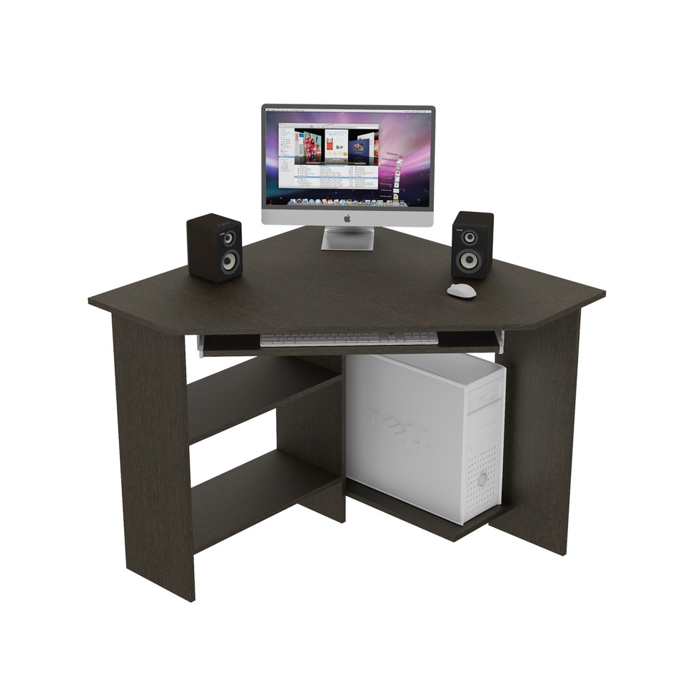 Компьютерный стол цвета венге