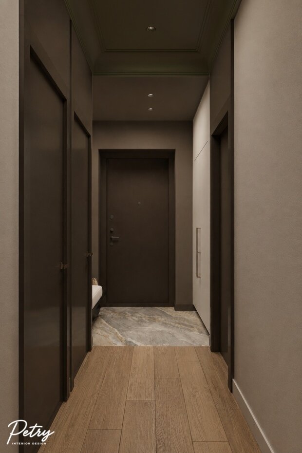 Фото из портфолио 75,46 м² для мамы и дочки: интерьер квартиры из Санкт-Петербурга – фотографии дизайна интерьеров на INMYROOM