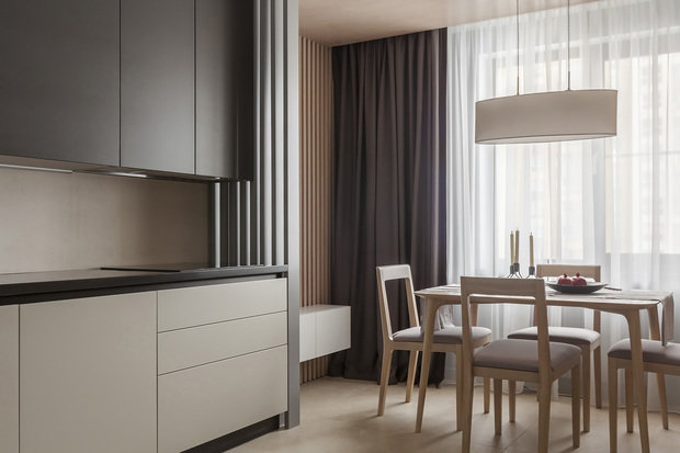 Фото из портфолио КВАРТИРА ДЛЯ ТВОРЧЕСКОЙ ПАРЫ – фотографии дизайна интерьеров на INMYROOM