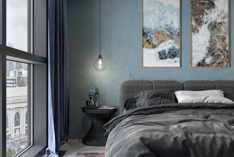 Квартира в стиле Лофт. 72м2 ЖК RedSide