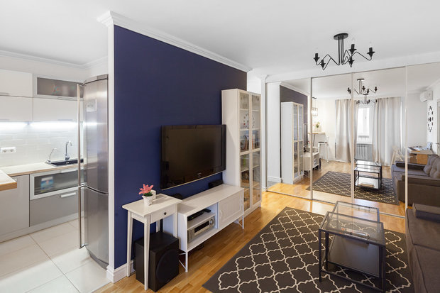 Фотография: Гостиная в стиле Скандинавский, #каксэкономить – фото на INMYROOM