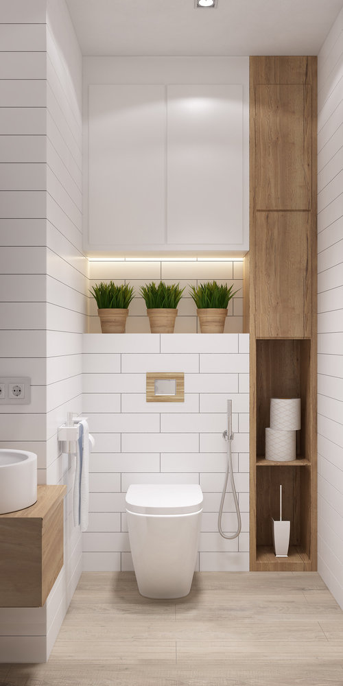 Фотография: Ванная в стиле Современный, Квартира, Проект недели, Эко, Беларусь, Минск, Блочный дом, 3 комнаты, 60-90 метров, Виктория Зазнова – фото на INMYROOM