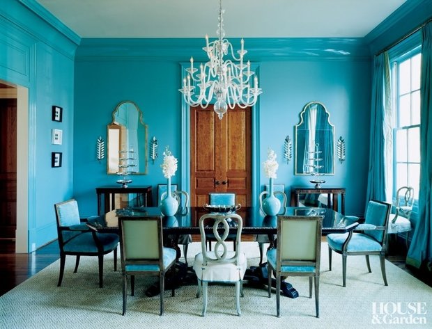 Фото из портфолио Голубой цвет – фотографии дизайна интерьеров на INMYROOM