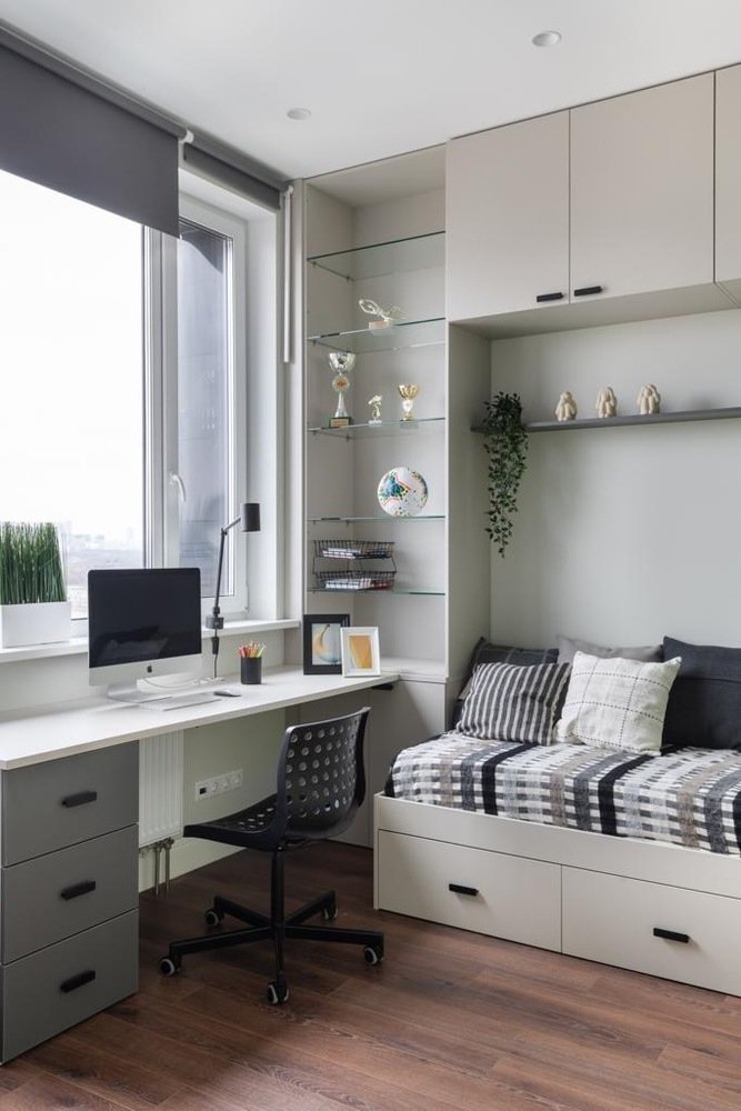 Фотография: Кабинет в стиле Современный, Проект недели, ПРЕМИЯ INMYROOM – фото на INMYROOM Фотография: Кабинет в стиле Современный, Проект недели, ПРЕМИЯ INMYROOM – фото на INMYROOM