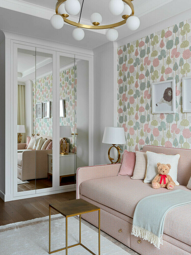 Фотография: Детская в стиле Современный, Квартира, Проект недели, Москва, Монолитный дом, 3 комнаты, Более 90 метров, Anddesign – фото на INMYROOM