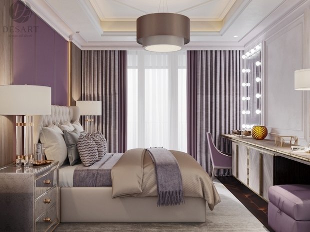 Фото из портфолио ЖК "Литератор". Спальня – фотографии дизайна интерьеров на INMYROOM