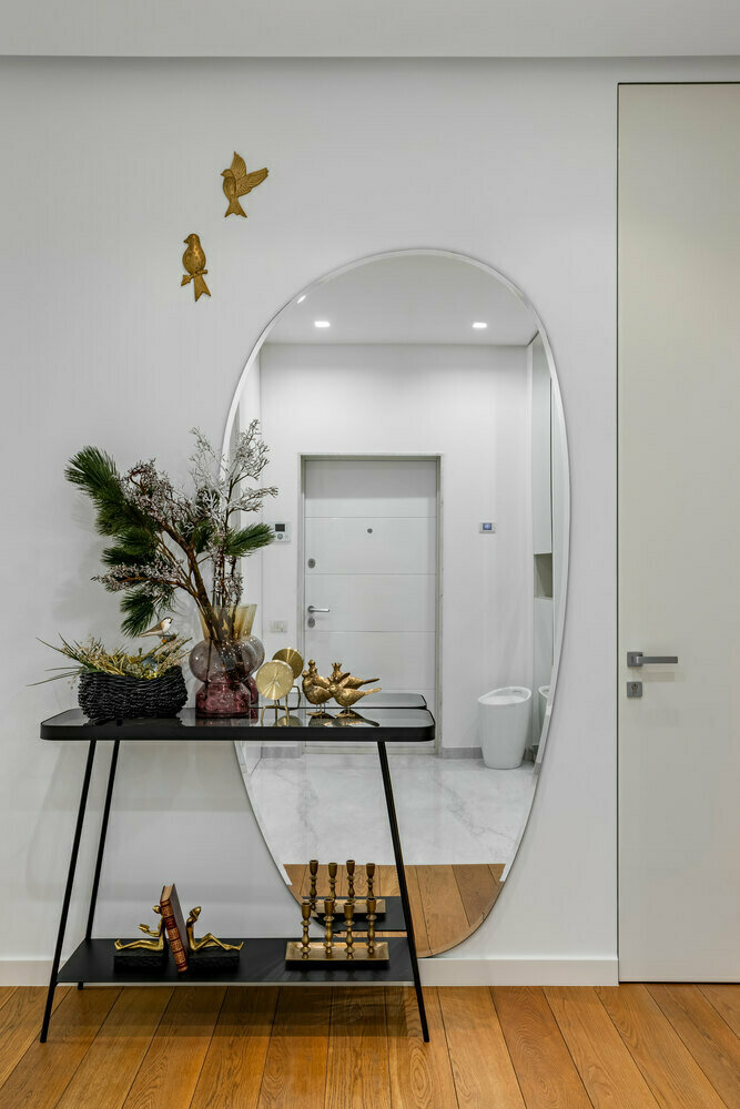 Фотография: Прихожая в стиле Современный, Декор и DIY, Проект дня, Москва, Татьяна Иванова, 3 комнаты, 60-90 метров, Рождество, комфортный интерьер, декор новогодний – фото на INMYROOM