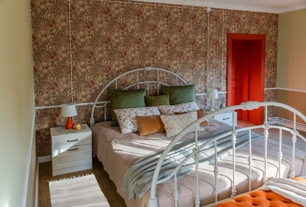 Фотография: Спальня в стиле Прованс и Кантри, Эклектика, Дом, Анастасия Муравьева, Дом и дача, 2 комнаты, Суздальский район – фото на INMYROOM