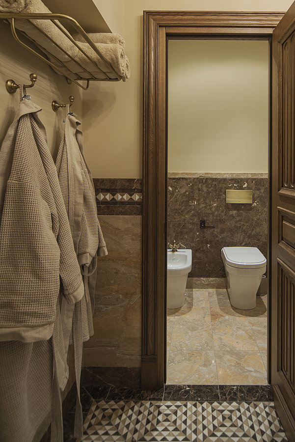 Фотография: Ванная в стиле Прованс и Кантри, Квартира, Дома и квартиры, Проект недели – фото на INMYROOM