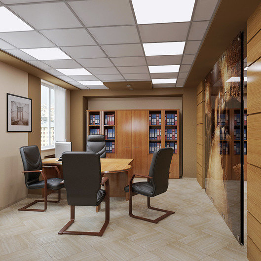 Фото из портфолио Офис в стиле модерн – фотографии дизайна интерьеров на INMYROOM