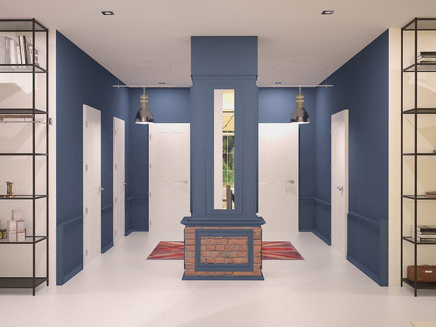 Фото из портфолио таунхаус в стиле эклектика для молодой семьи – фотографии дизайна интерьеров на INMYROOM