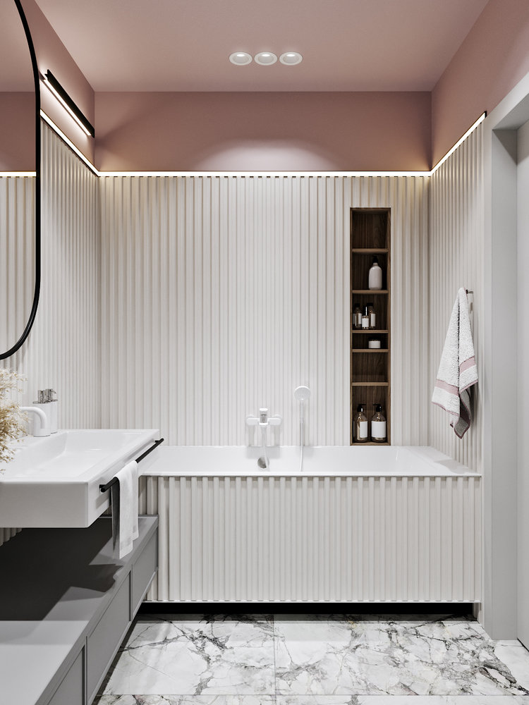 Фотография: Ванная в стиле Современный, Квартира, Проект дня, Минск, 3 комнаты, Ирина Горячко – фото на INMYROOM