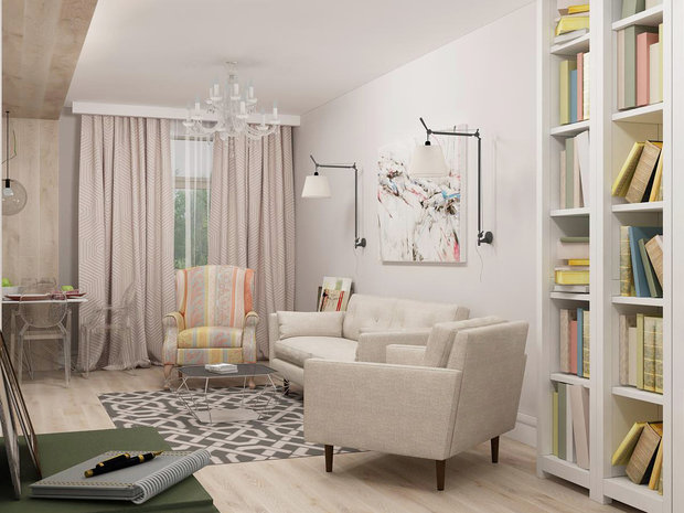 Фото из портфолио Квартира в г.Москва – фотографии дизайна интерьеров на INMYROOM