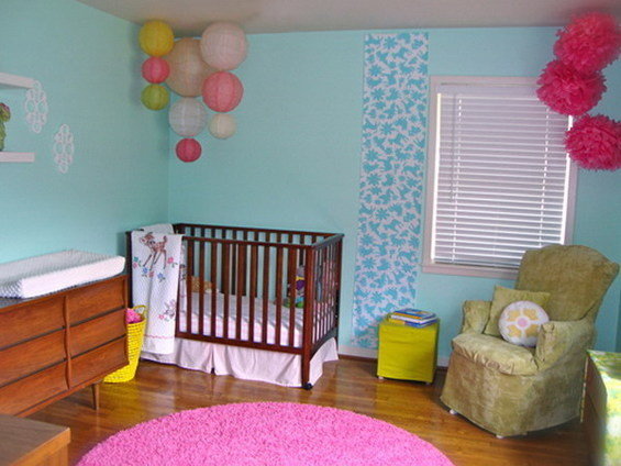 Фотография: Детская в стиле Прованс и Кантри, Интерьер комнат, Цвет в интерьере – фото на INMYROOM