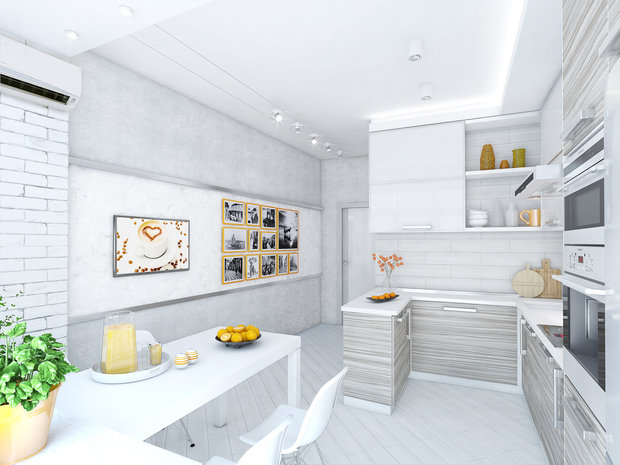 Фото из портфолио Дизайн интерьера кухни. – фотографии дизайна интерьеров на INMYROOM