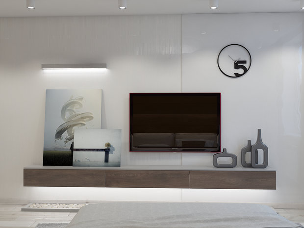 Фото из портфолио квартира в мягком современном стиле  – фотографии дизайна интерьеров на INMYROOM