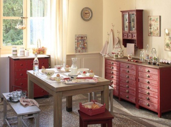 Фотография: Кухня и столовая в стиле Прованс и Кантри, Классический, Современный – фото на INMYROOM