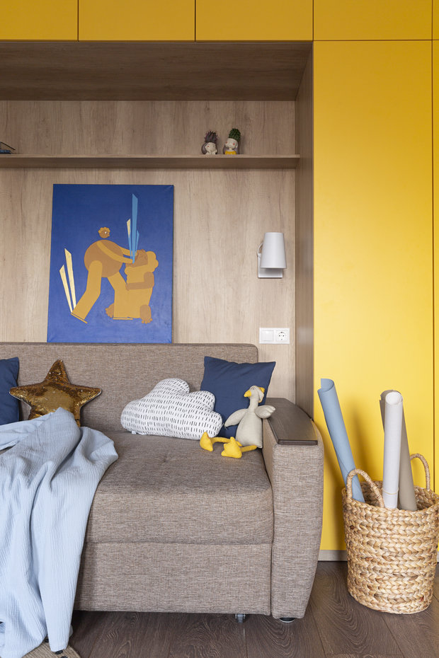 Фотография: Детская в стиле Современный, Квартира, Проект недели, Москва, 4 и больше, Более 90 метров, Наталия Васильева – фото на INMYROOM