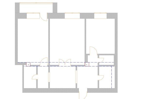 Фотография: Планировки в стиле , Квартира, Проект дня, Москва, 2 комнаты, 60-90 метров, Эксклюзивные проекты, минимализм с элементами современного дизайна, эклектика: парижский шик, Кирилл Шабанов – фото на INMYROOM
