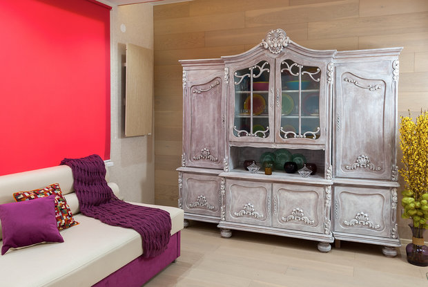 Фотография: Гостиная в стиле Эклектика, Дом, Дома и квартиры – фото на INMYROOM