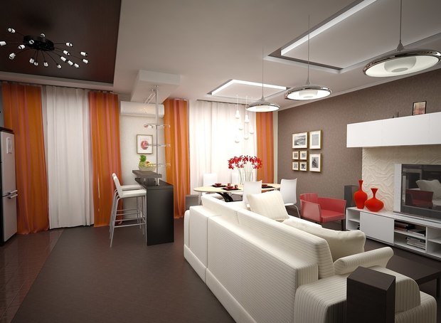 Фото из портфолио 2к.кв. в ЖК Триумф, Шелдом – фотографии дизайна интерьеров на INMYROOM