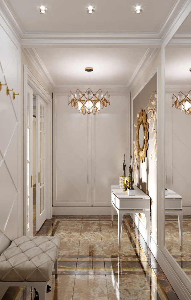 Фото из портфолио Неоклассика. – фотографии дизайна интерьеров на INMYROOM