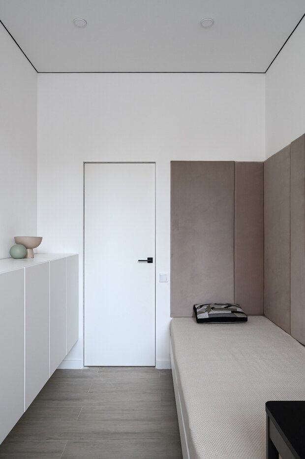 Фотография: Детская в стиле Современный, Минимализм, Квартира, Проект недели, Красногорск, Кирпичный дом, 3 комнаты, 40-60 метров, Ульяна Гатина – фото на INMYROOM