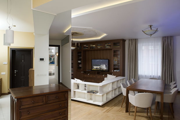 Фото из портфолио Роскошь с привкусом виски – фотографии дизайна интерьеров на INMYROOM