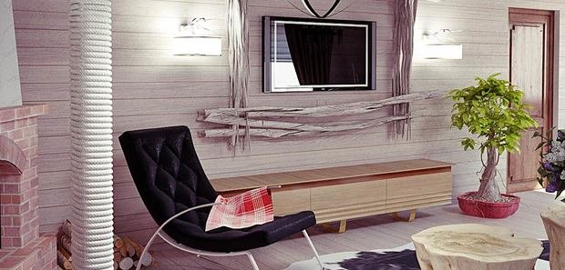 Фото из портфолио Дачный дом в Устье – фотографии дизайна интерьеров на INMYROOM
