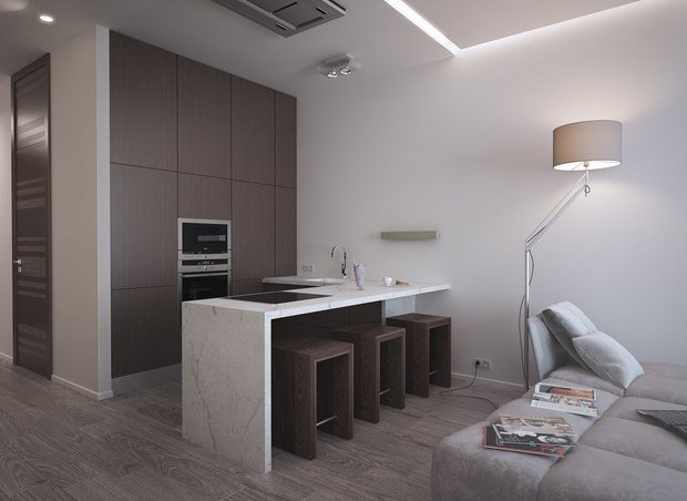 Фото из портфолио Apartment #4 – фотографии дизайна интерьеров на INMYROOM