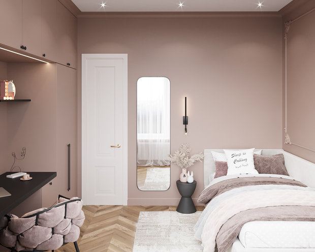 Фотография: Детская в стиле Классический, Современный, Эклектика, Квартира, Проект недели, Санкт-Петербург, 4 и больше, 60-90 метров, Елена Лебедева – фото на INMYROOM