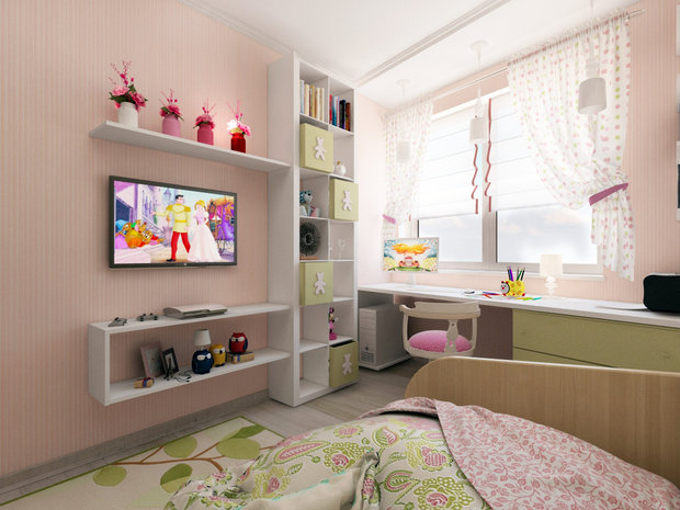 Фото из портфолио Трехкомнатная квартира в ЖК Дуэт Шелдом – фотографии дизайна интерьеров на INMYROOM