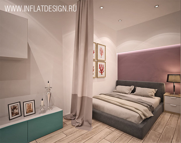 Фото из портфолио Студия на улице Строителей – фотографии дизайна интерьеров на INMYROOM