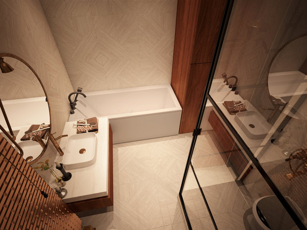 Фото из портфолио Санузел – фотографии дизайна интерьеров на INMYROOM