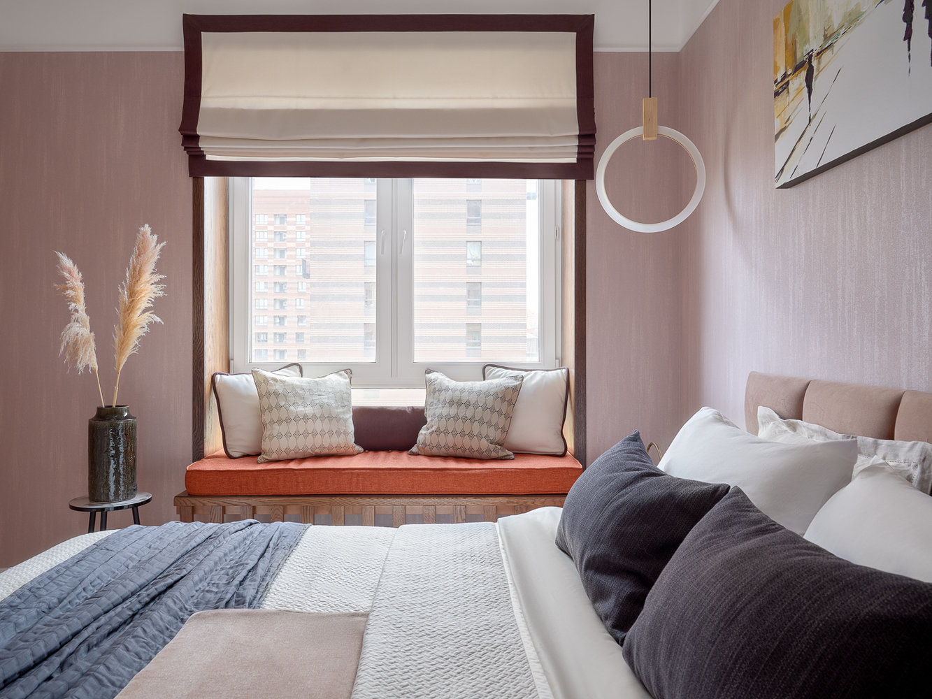 Фотография: Спальня в стиле Современный, Квартира, Проект недели, Москва, 3 комнаты, 60-90 метров, Евгения Ивлиева – фото на INMYROOM