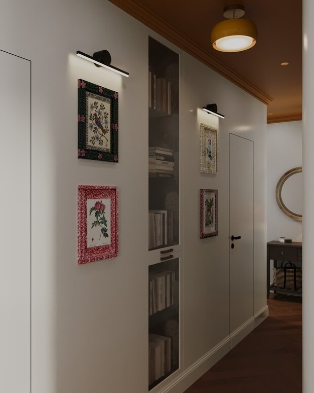 Фотография: Прихожая в стиле Современный, Эклектика, Квартира, Проект дня, Москва, 3 комнаты, 60-90 метров, Анастасия Струве – фото на INMYROOM