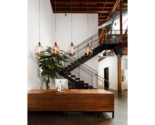 Фотография: Офис в стиле Прованс и Кантри, Лофт, Современный, Офисное пространство, Дома и квартиры, Проект недели – фото на INMYROOM