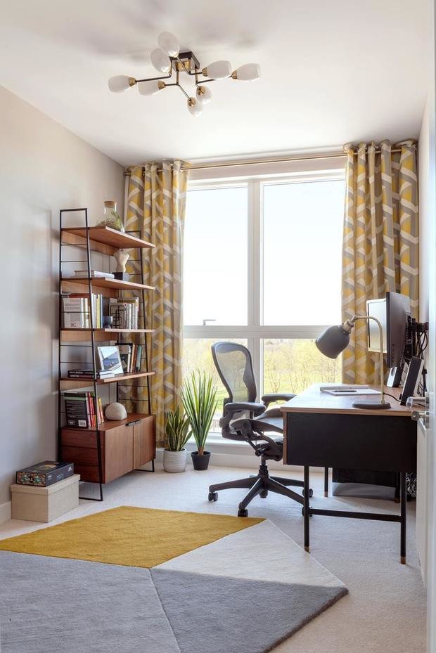 Фотография: Кабинет в стиле Современный, Квартира, Великобритания, Проект недели, Лондон, 4 и больше, 60-90 метров, Оксана Бутман – фото на INMYROOM