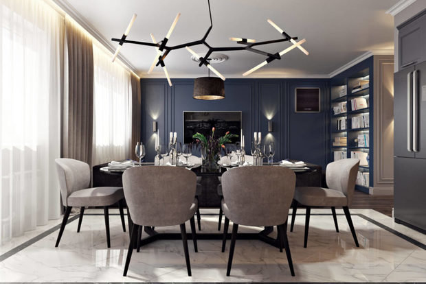 Фото из портфолио ЖК «RedSide (РедСайд)» 95 кв.м. – фотографии дизайна интерьеров на INMYROOM