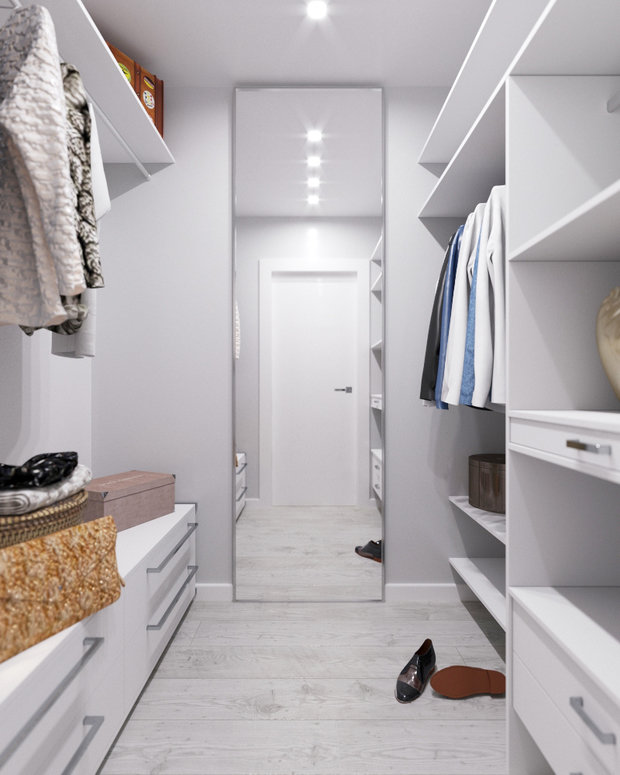 Фото из портфолио Квартира в скандинавском стиле для молодой семьи  – фотографии дизайна интерьеров на INMYROOM