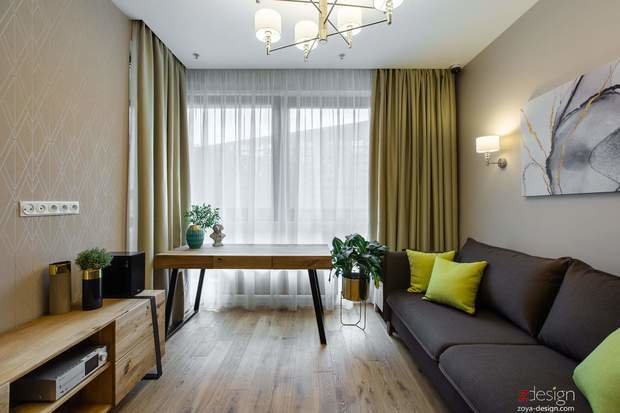Фото из портфолио Двухкомнатные апартаменты – фотографии дизайна интерьеров на INMYROOM