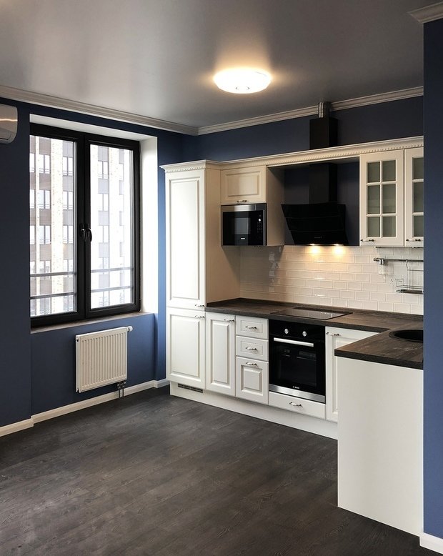 Фото из портфолио Сдержанный и лаконичный «Бритиш»: обзор квартиры в ЖК Савеловский сити  – фотографии дизайна интерьеров на INMYROOM