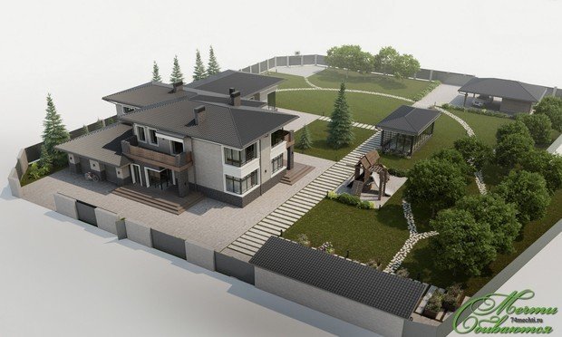 Фото из портфолио Современный удобный дом – фотографии дизайна интерьеров на INMYROOM