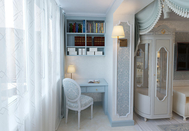 Фото из портфолио 2к.кв. в доме на ул. Железнодорожной – фотографии дизайна интерьеров на INMYROOM