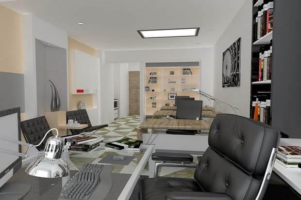 Фото из портфолио Офис – фотографии дизайна интерьеров на INMYROOM
