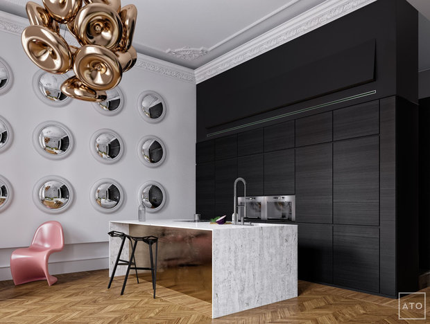 Фото из портфолио Апартаменты для сестры – фотографии дизайна интерьеров на INMYROOM