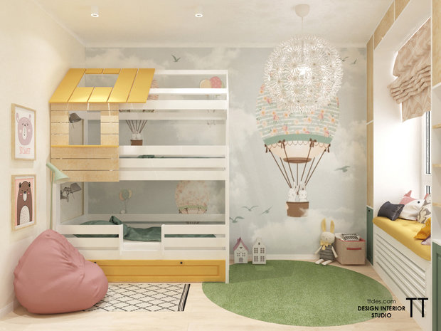 Фото из портфолио Детская комната2 – фотографии дизайна интерьеров на INMYROOM