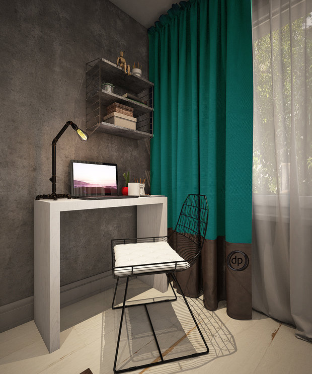 Фото из портфолио Малогабаритный лофт – фотографии дизайна интерьеров на INMYROOM
